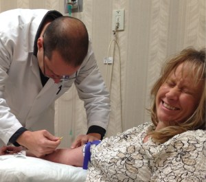 I hate this part, good thing he is good at this