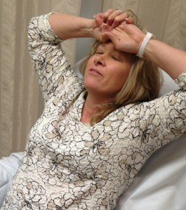 Yes finally, I get to rest while the radiation explores my cells